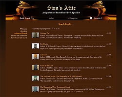 Screenshot of Sian's Attic [click to enlarge]